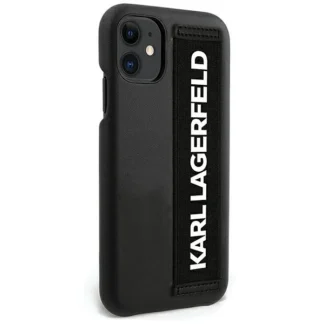 Apple iPhone 12 Mini Karl Lagerfeld tagakorpus nahast must
