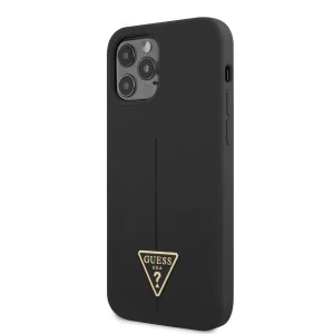 Apple Iphone 13 / 13 Pro / 14 Guess Silicone Triangle Logo silikoontagus